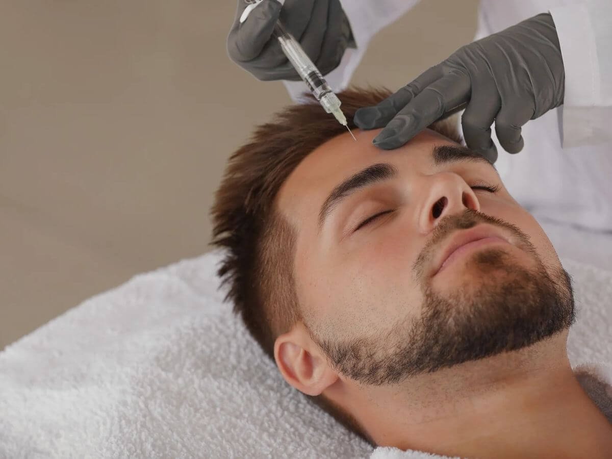 Soin botox du visage chez l’homme pour lisser les rides d’expression